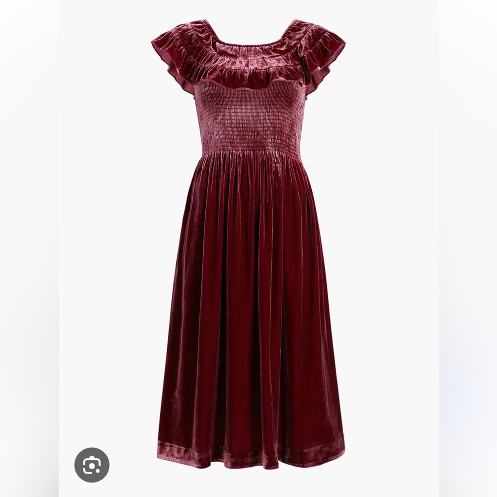 Hill house home velvet Akilah nap dress
